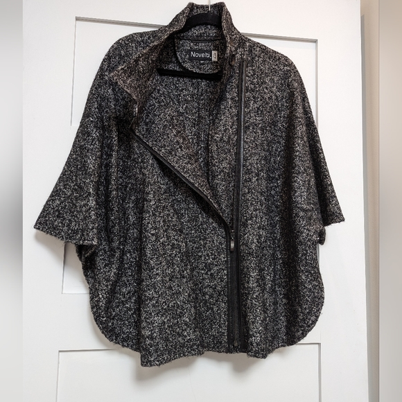Novelti Black/Grey Cape - Picture 8 of 13